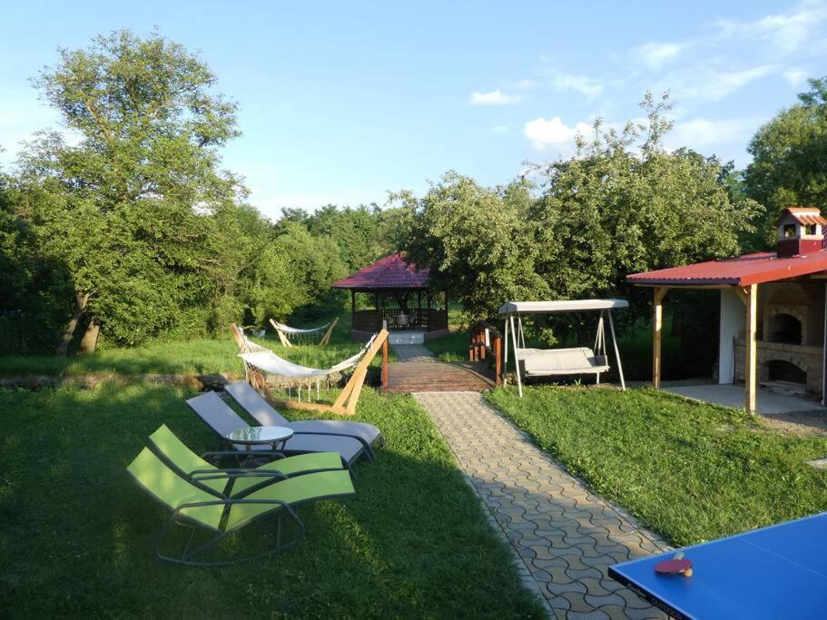 Horace Guesthouse Pool & Hot Tub & Bikes & River Dejani Exterior foto